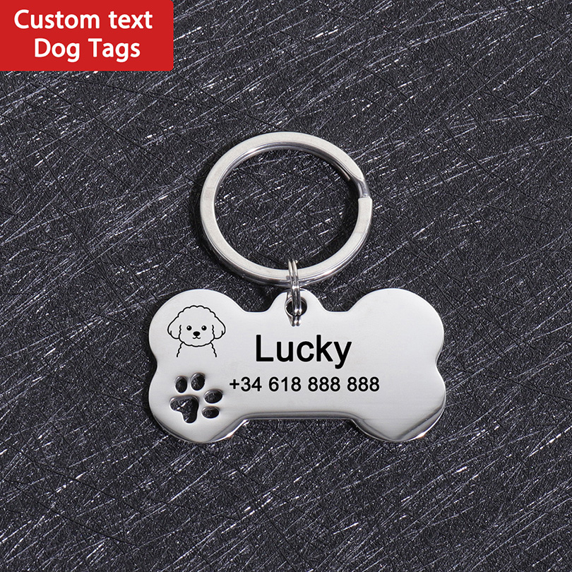 Industrial Laser Marker - Custom Name Dog Tags Personalized Text