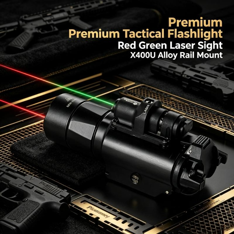 Industrial Laser Systems - X400U Alloy Tactical Flashlight Rail Holder
