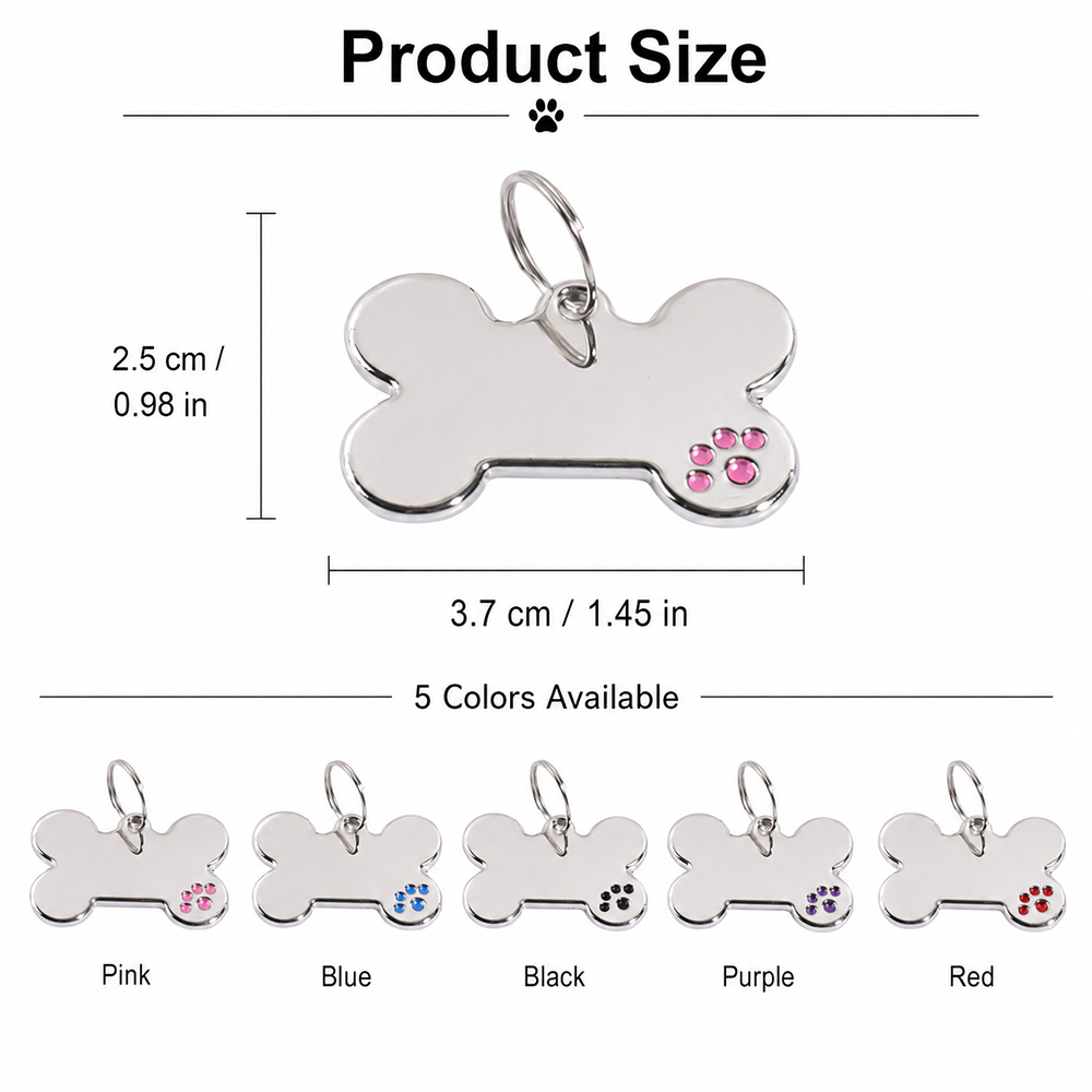 Custom Text Dog Tag Bone Shape - đánh giá và giá Industrial Laser Marker