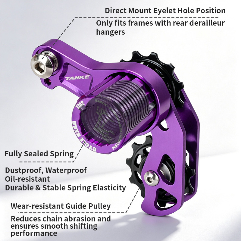 MTB Bike Chain Tensioner CNC P - đánh giá và giá Drag Chain Cnc