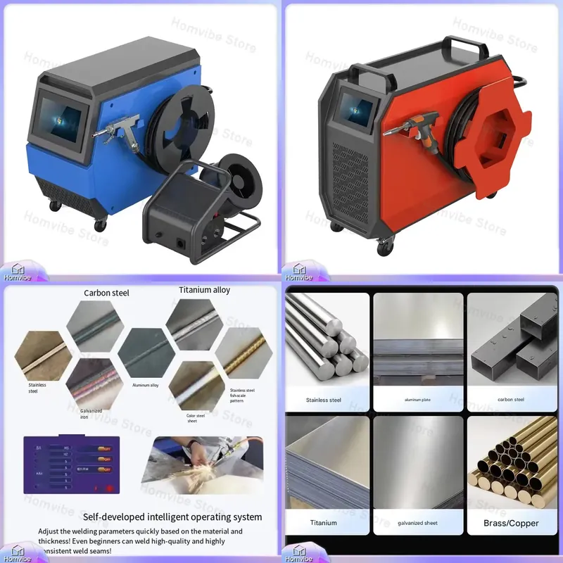Four-in-One Air-Cooled Laser W - đánh giá và giá Industrial Laser Repair