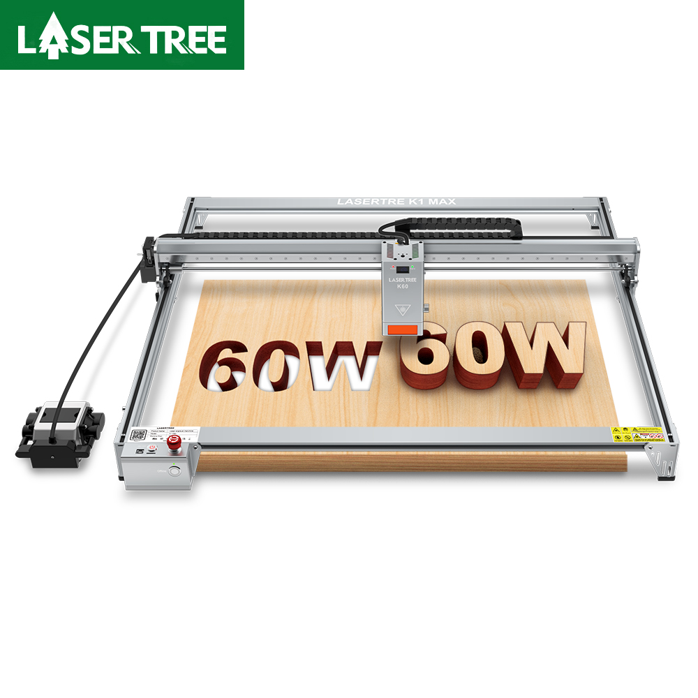 LASER TREE K1MAX Laser Engrave - đánh giá và giá Laser Power Supply 60W