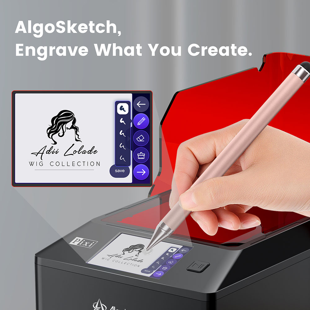 AlgoLaser Mini Portable PIXI 5 - đánh giá và giá Industrial Laser Printing Machine