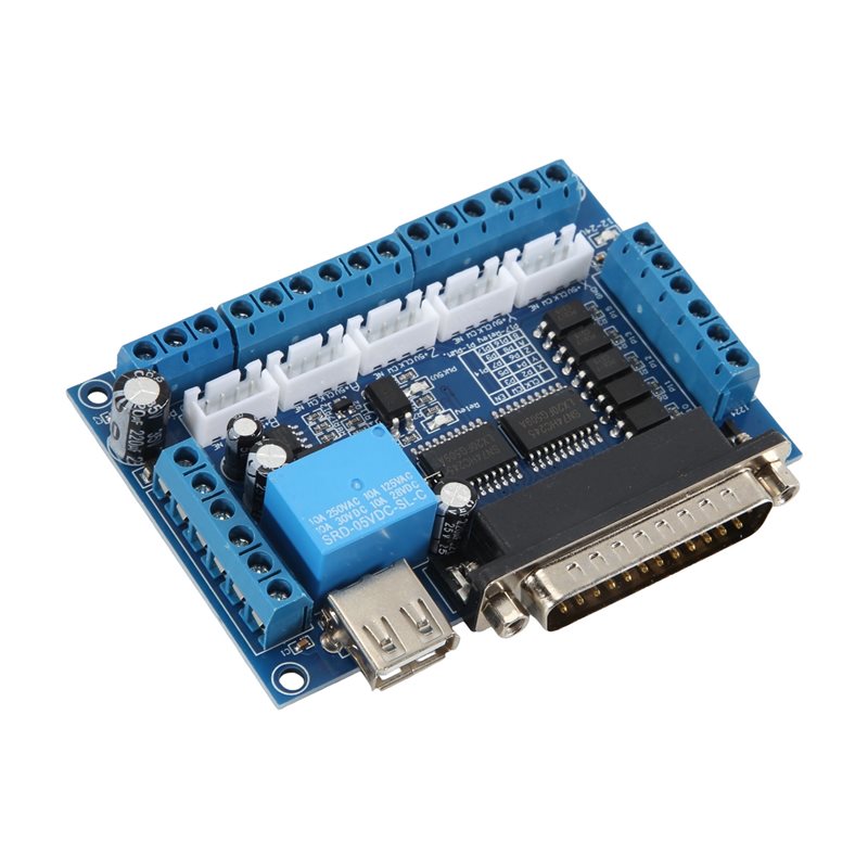 A84E-Driver Board MACH3 Engrav - đánh giá và giá Breakout Board Mach3