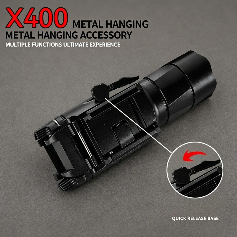 X400U Alloy Tactical Flashligh - đánh giá và giá Industrial Laser Systems