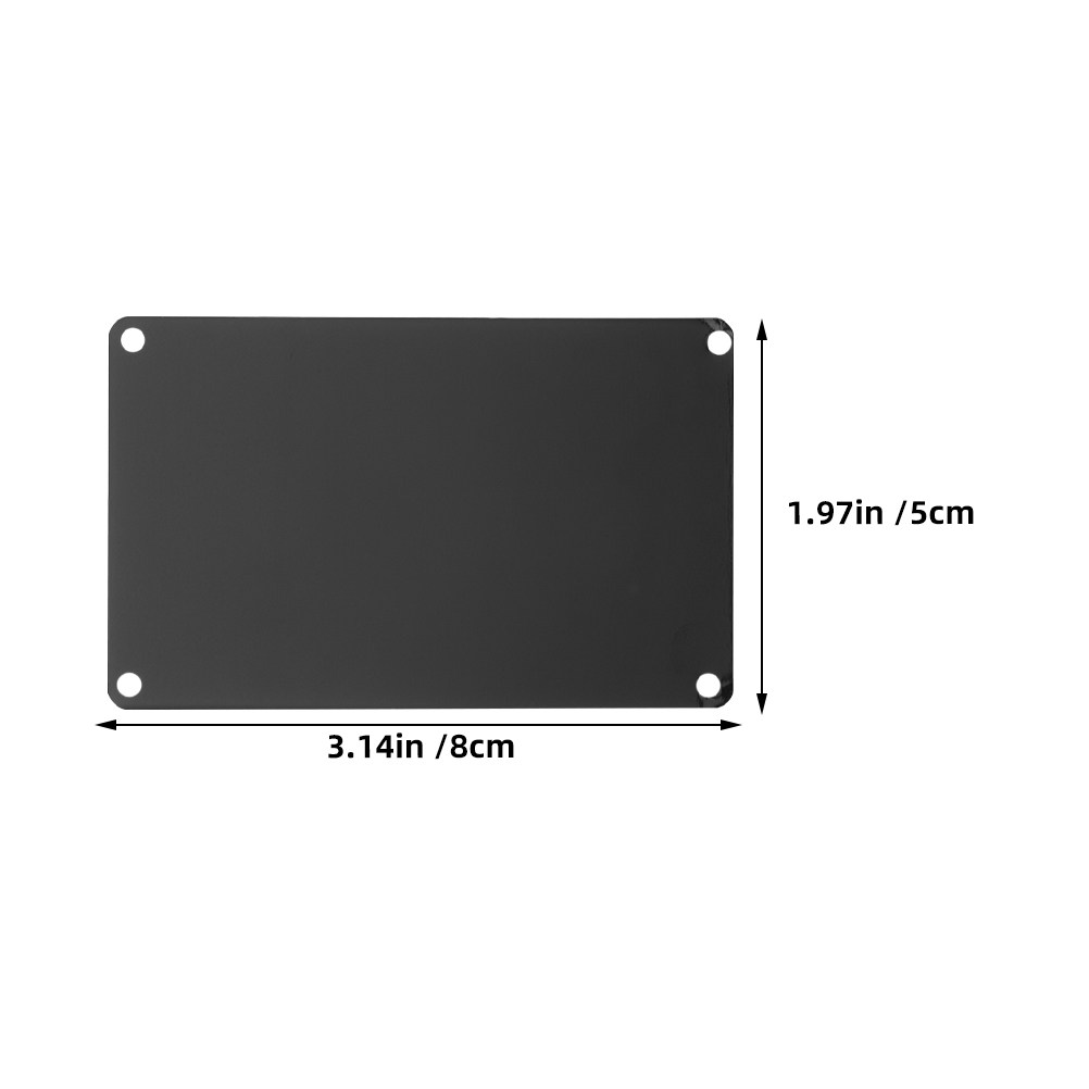 10Pcs Blank Aluminum Nameplate - đánh giá và giá Industrial Laser